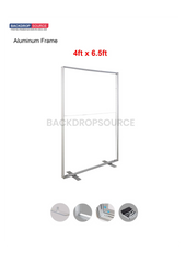 SEG Fabric Media Wall - 4ft W x 6.5ft H