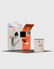 Portable Exhibit Display 10ft x 10ft - Model 14