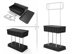 Convertible Podium Case with Header