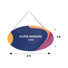Sky Tube Ellipse Hanging Banner - Backdropsource