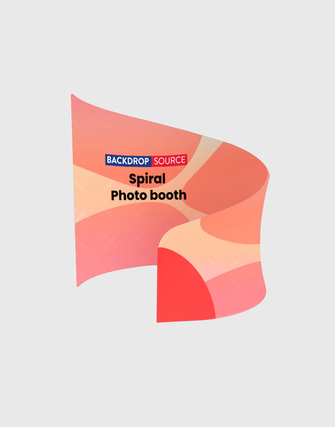 Spiral Backdrop for Photo Booths
