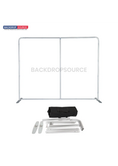 10ft x 10ft Straight Exhibit Pro 3-in-1 Display Kit with Hard Podium Case