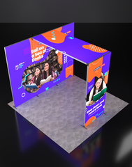 Foldable SEG Exhibition Display - Model 4
