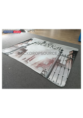 Modular U-Shape Fabric Display Stand