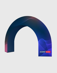 3D Triangular Prism Tension Fabric Arch