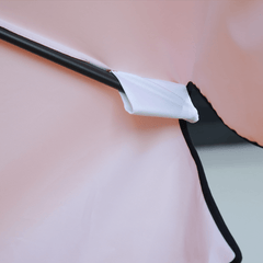 Tilting Patio Umbrellas With Valances (Iron Frame) – 8.8ft x 8.8ft