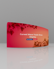 Curved Wave Trade Show Display