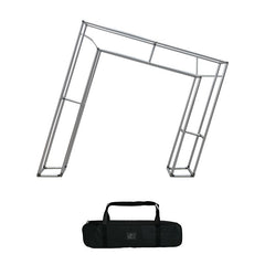 3D Slanted Arch Display Wall