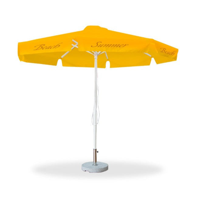 Round Market Umbrellas With Valances – 9.8ft x 9.8ft