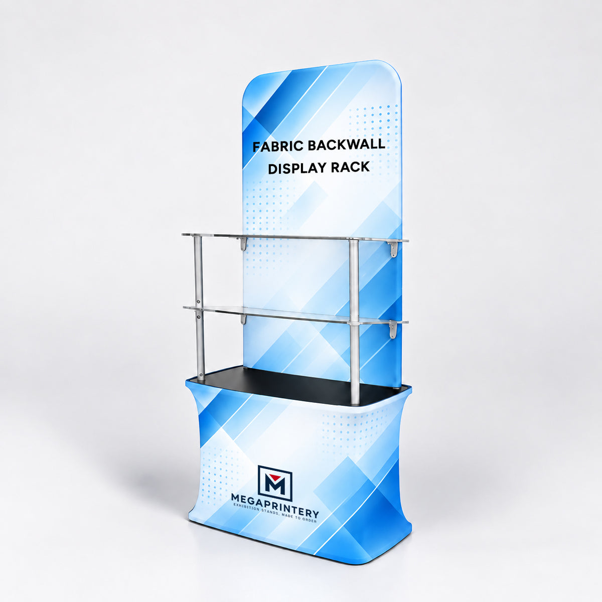 Fabric Backwall Display Rack