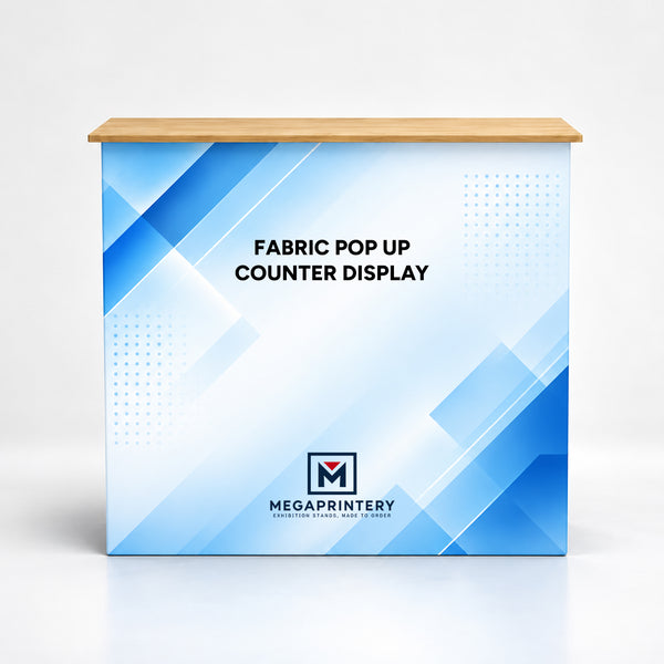 Fabric Pop Up Counter Display