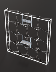 SEG Popup Display with TV Mount & External Shelves