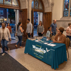 Fitted Fabric Table Cover