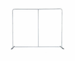Ultimate 10x10 Booth Kit with Backwall, Side Walls, Counter, and Lights - Backdropsource