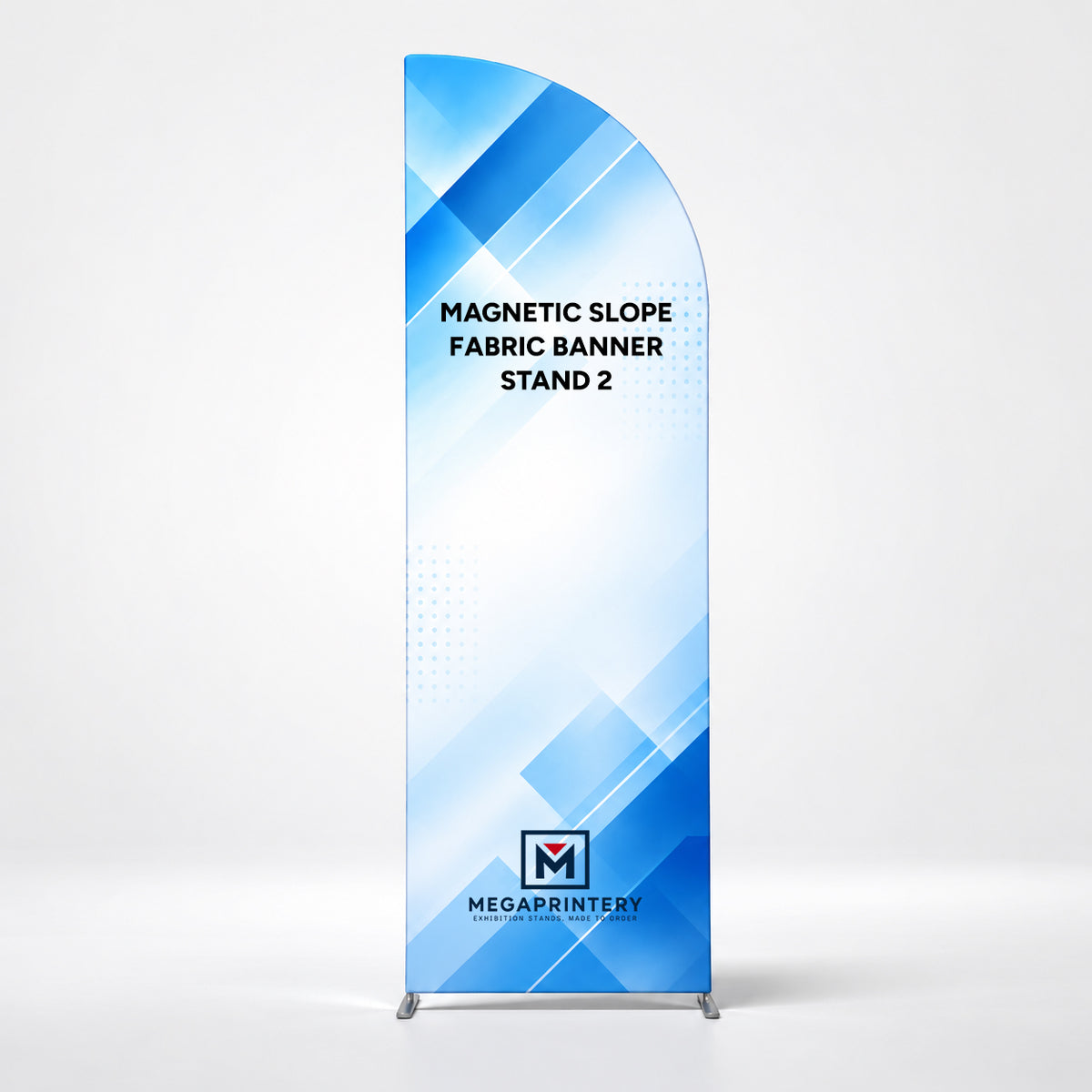 Magnetic Slope Fabric Banner Stand 2