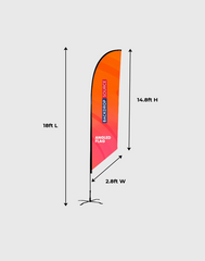 Feather Flag-Angled