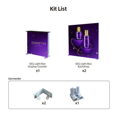SEG Modular Lightbox Display Kit - Model 4
