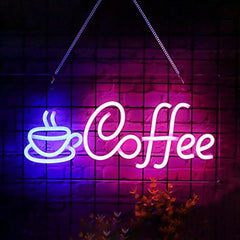 Modular Straight Tension Display with Neon Lights