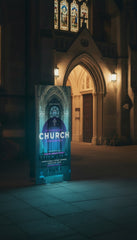 SEG Fabric LED Light Box Display - 2.8ft W x 6.5ft H