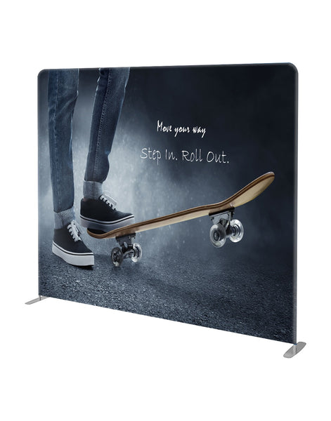 Professional Straight Fabric Media Wall