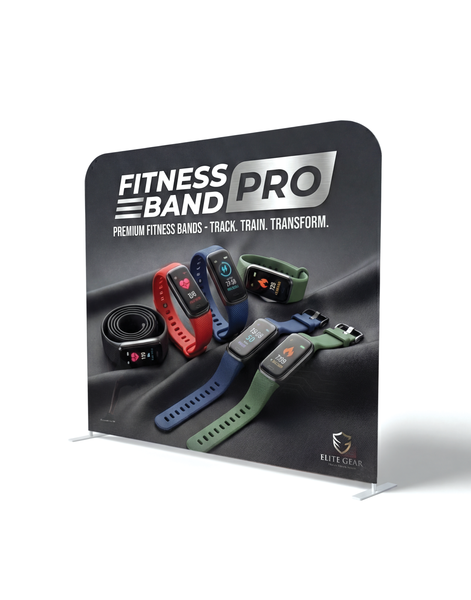 Professional Straight Fabric Media Wall