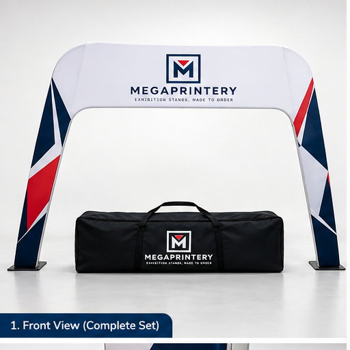 Tapered Arch Display - hero front