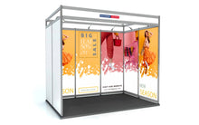 Load image into Gallery viewer, Shell Scheme Exhibition Graphics for 10ft Wide x 6.5ft Depth Booth
