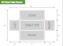 Load image into Gallery viewer, Fitted Table Cover
